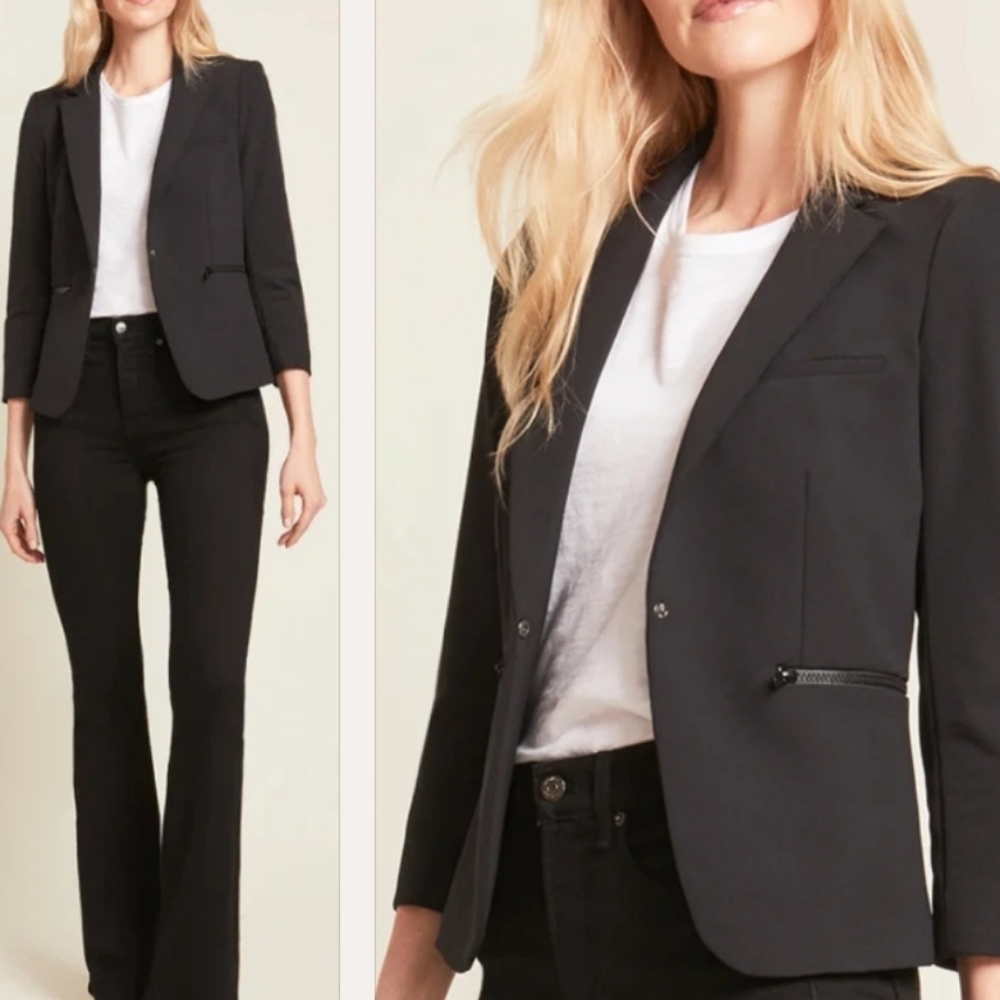 Black scuba jacket